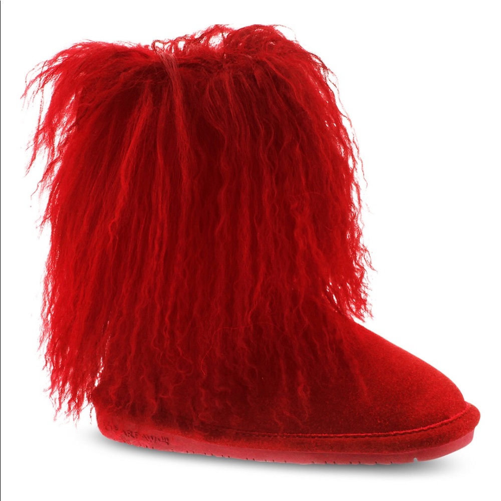 Bear Paw Boo Youth boots - Red - Size 13